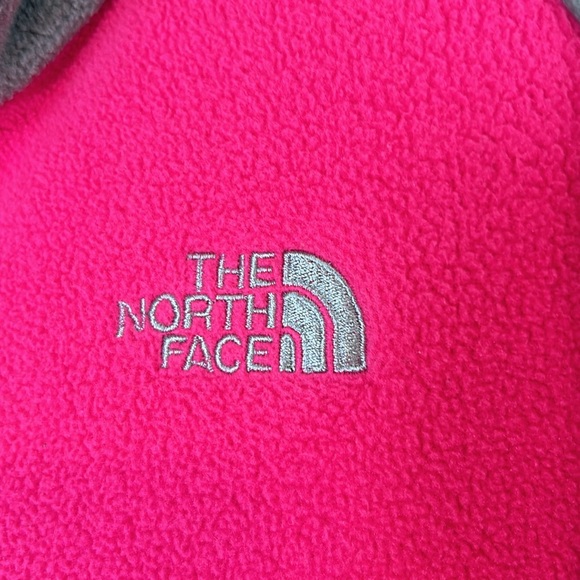 North face Women’s Pink /Gray Denali Zip Fleece Size XL GUC - Picture 2 of 7